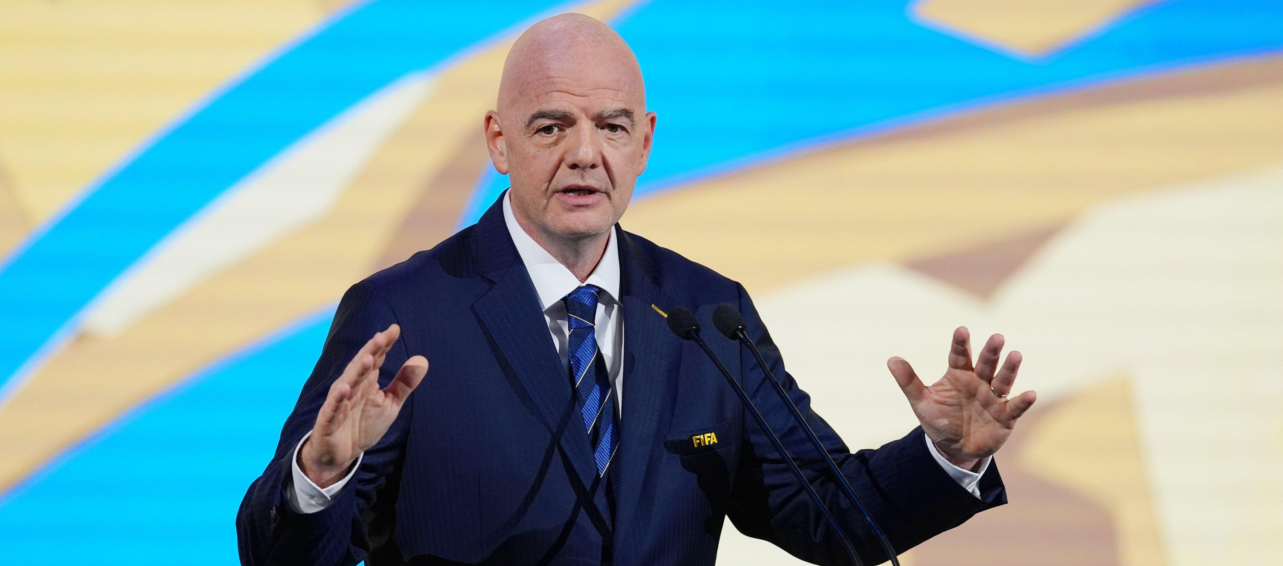 Gianni Infantino, presidente de la FIFA.