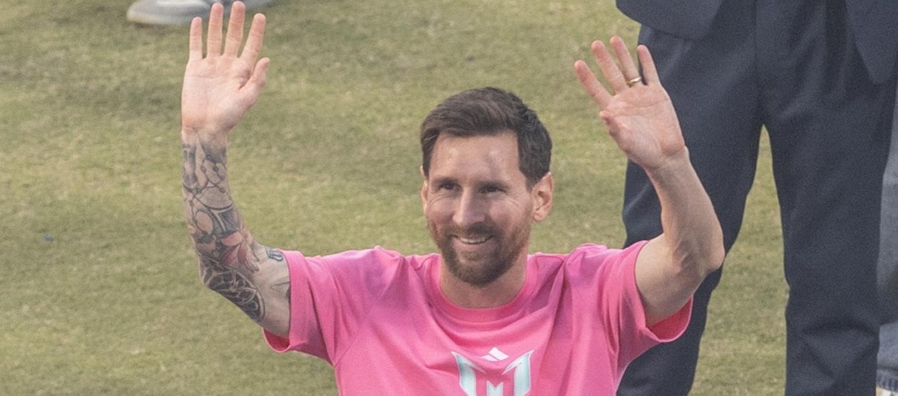 El argentino Lionel Messi, jugador del Inter Miami. 