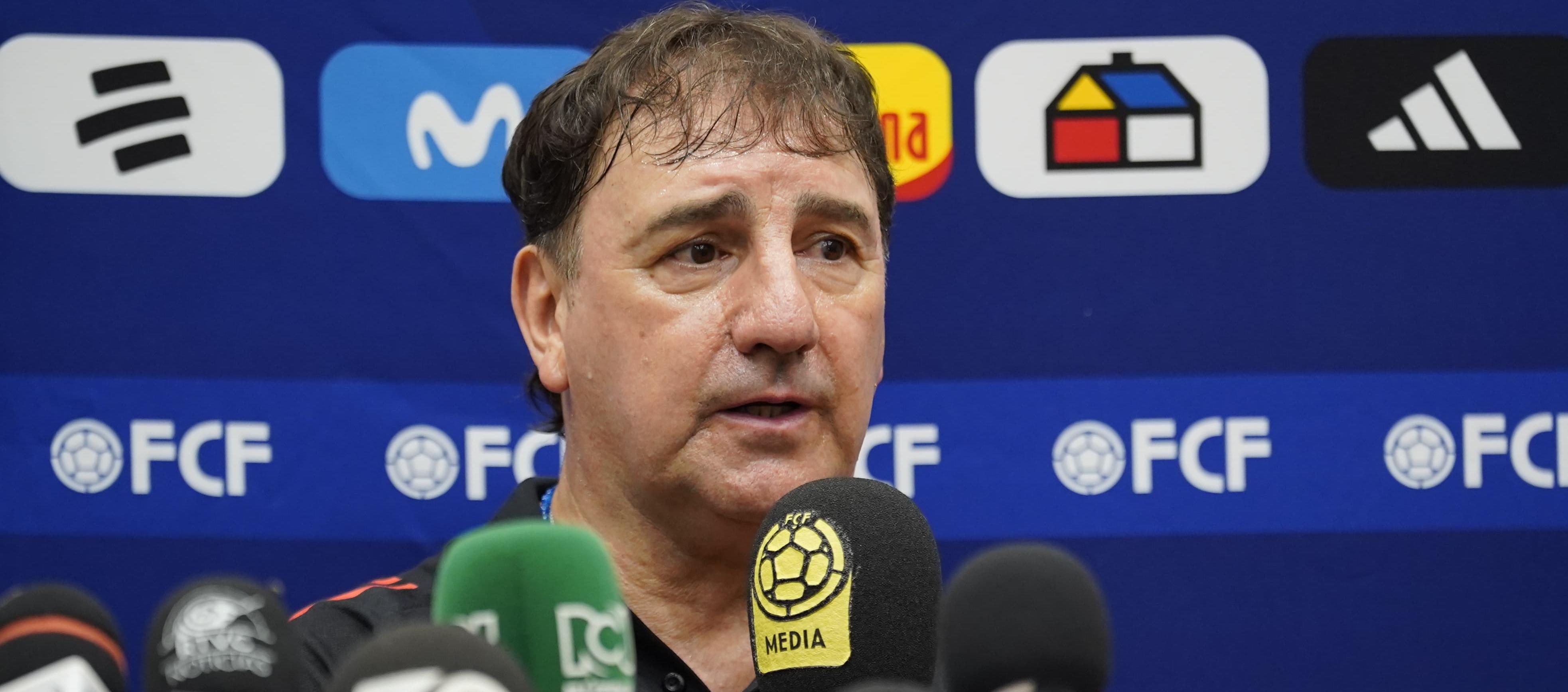 El argentino Néstor Lorenzo, técnico de la Selección Colombia. 