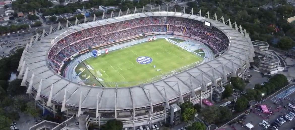 Estadio Metropolitano de Barranquilla. 