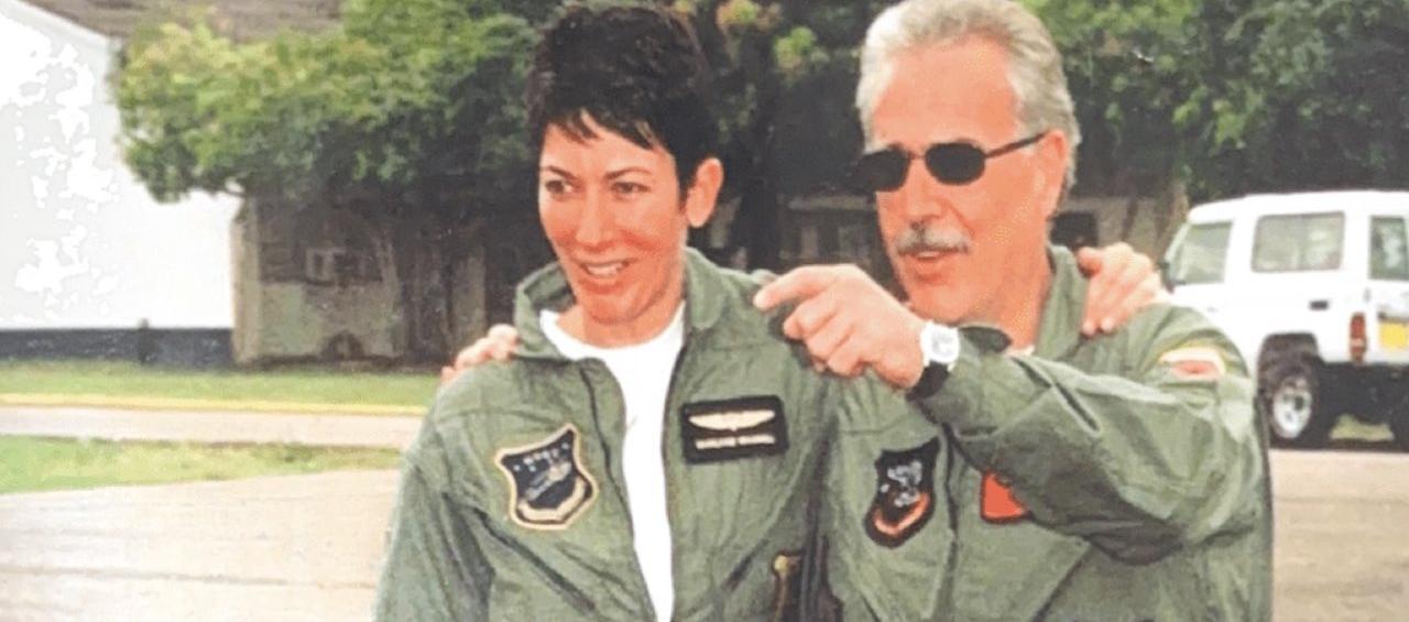 Andrés Pastrana y Ghislaine Maxwell.