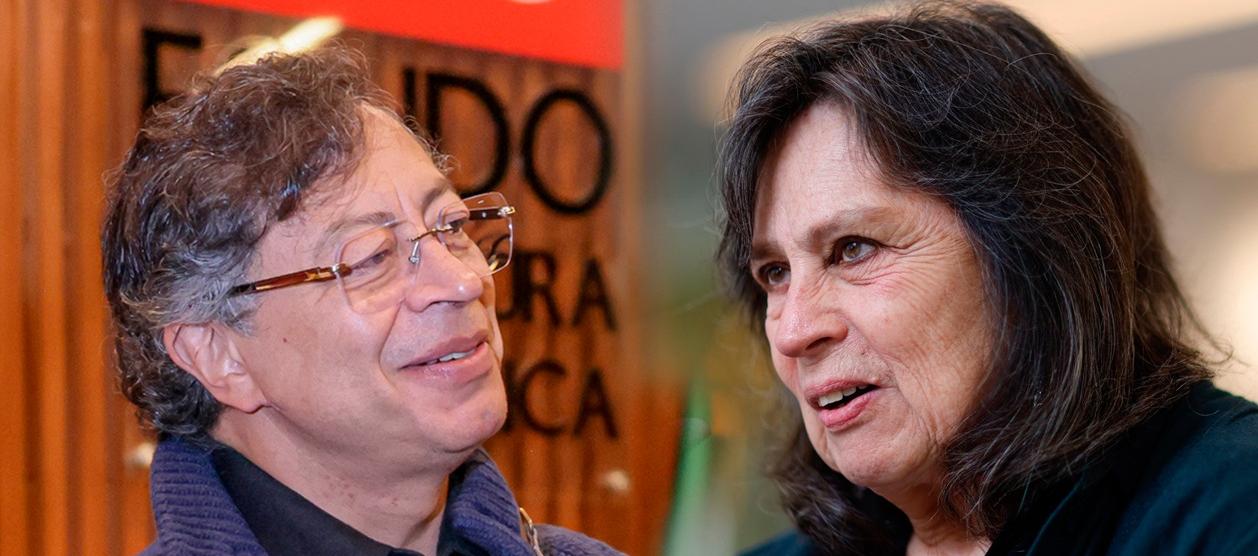 Petro y Laura Restrepo