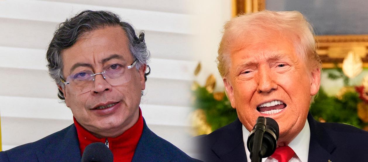 Presidente Petro y Trump