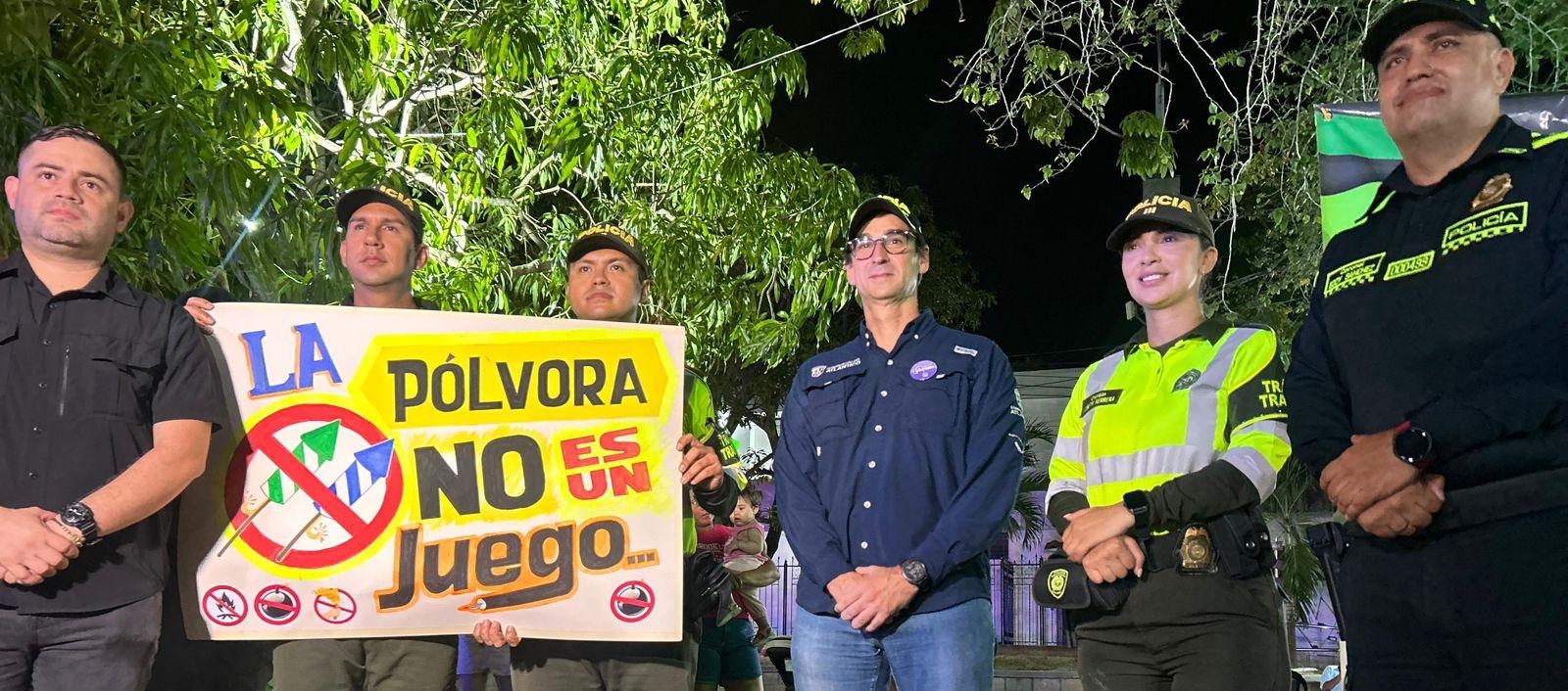 Autoridades en Atlántico hacen seguimiento a casos de quemados con pólvora.