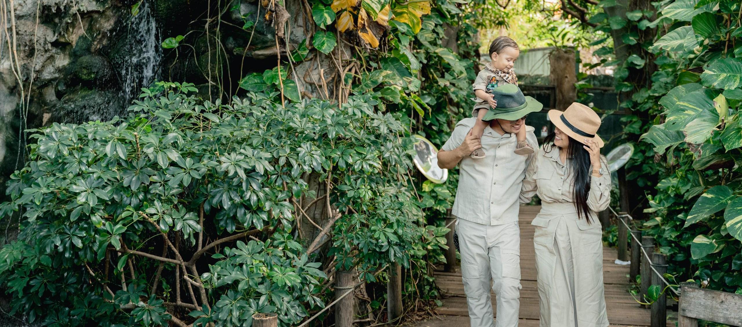 Hay varios planes para la familia en el Zoológico. 