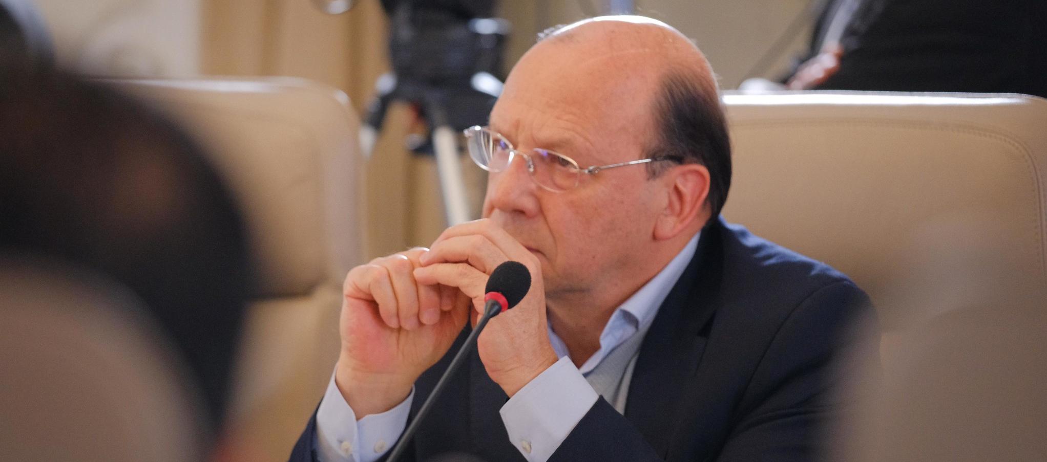 El Ministro de Hacienda, Germán Ávila.