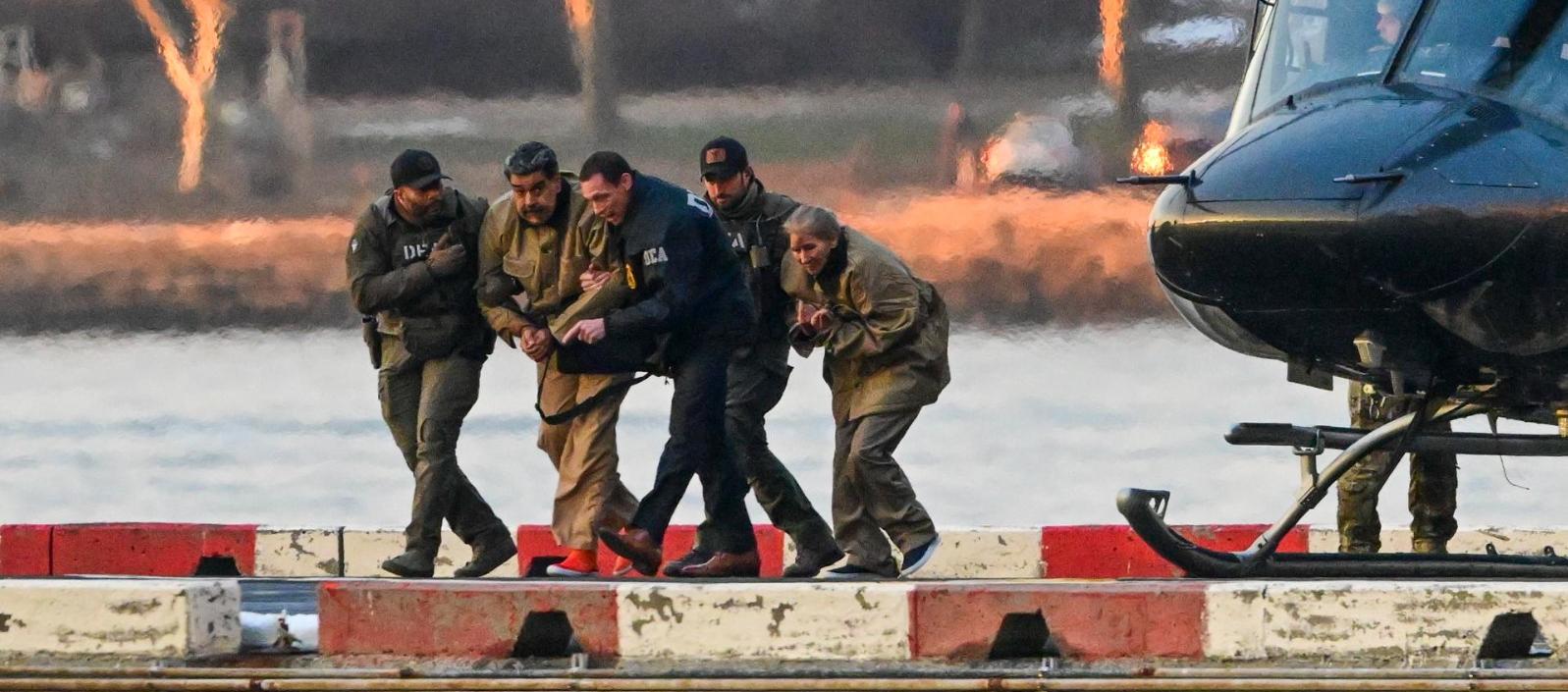 Traslado de Maduro a la Corte de Nueva York.