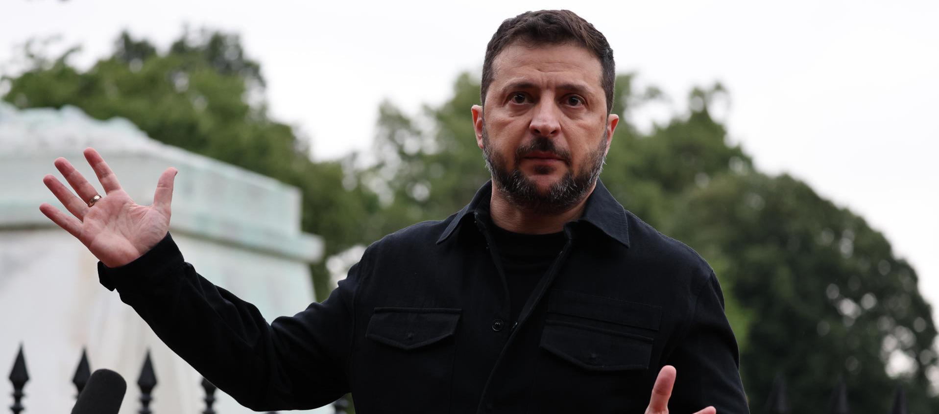 Volodimir Zelenski, Presidente de Ucrania.