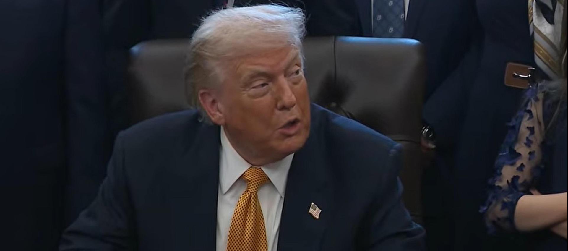 Donald Trump, Presidente de Estados Unidos.