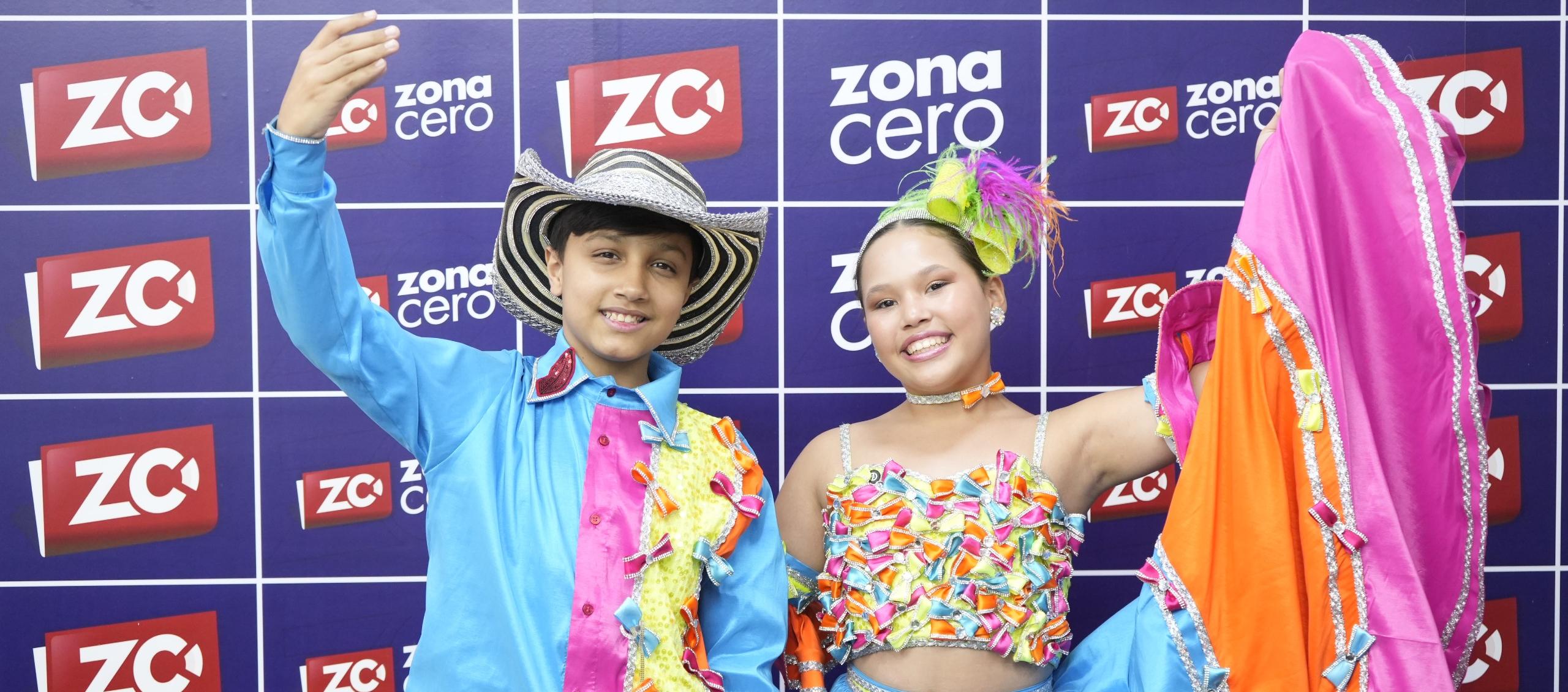 Germán Palomino y Ashley Gómez, Reyes Infantiles del Carnaval de la 44. 