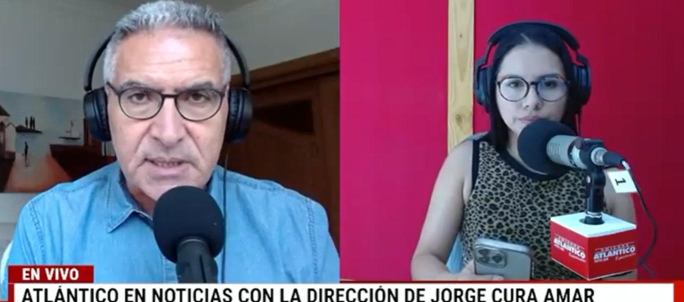 Transmisión de Atlántico en Noticias.