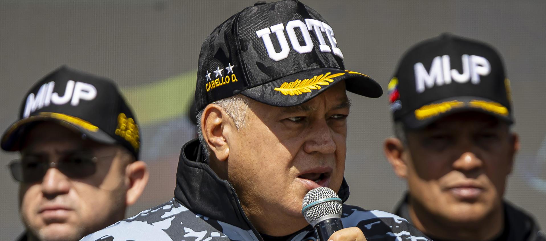 Diosdado Cabello, ministro del Interior venezolano.