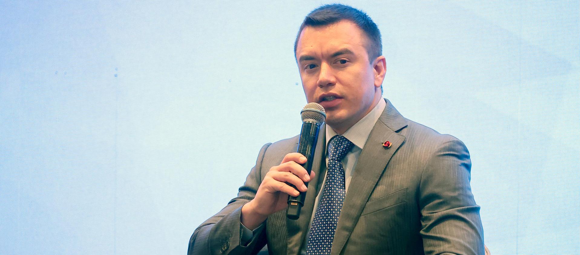Daniel Noboa, Presidente de Ecuador.