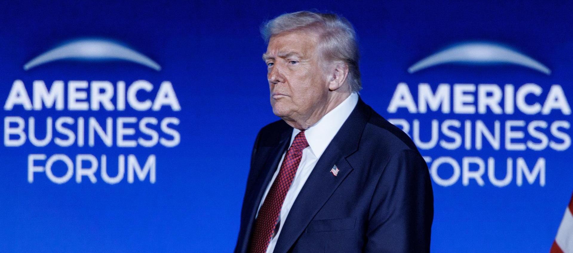 Donald Trump, Presidente de Estados Unidos.