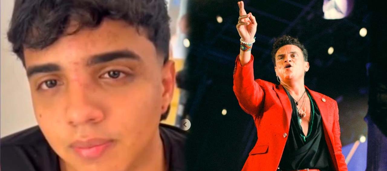  Juan David Vélez en el video de la denuncia. 