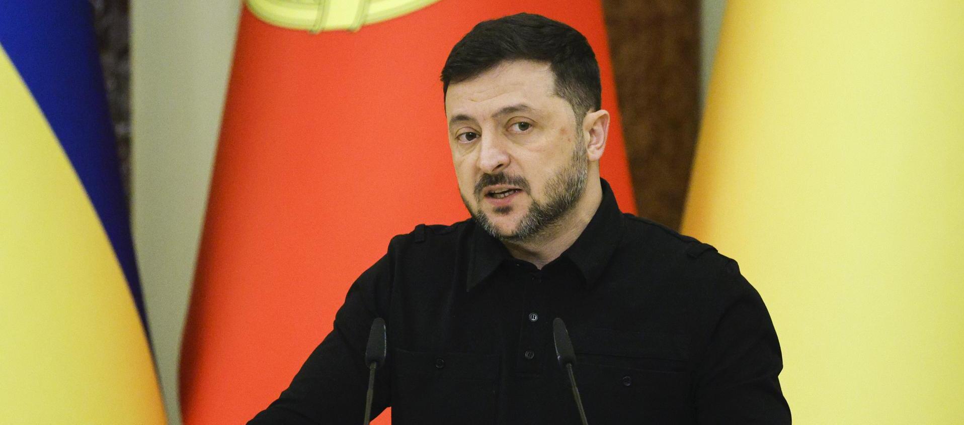 Volodimir Zelenski, Presidente de Ucrania.