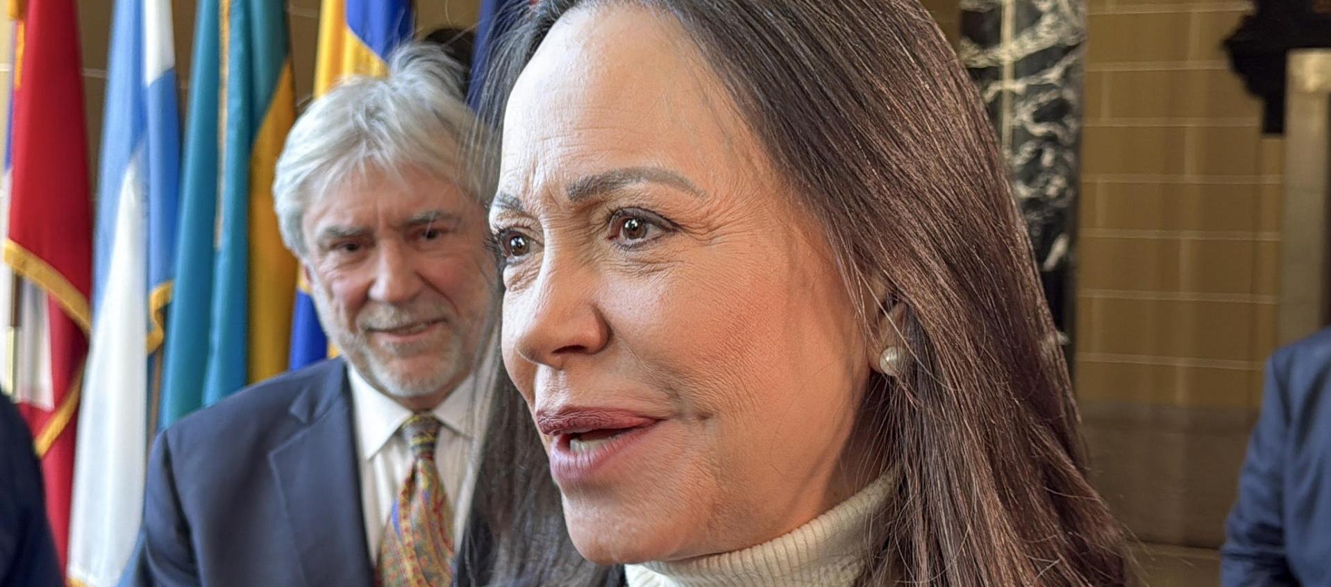 María Corina Machado, líder opositora venezolana.