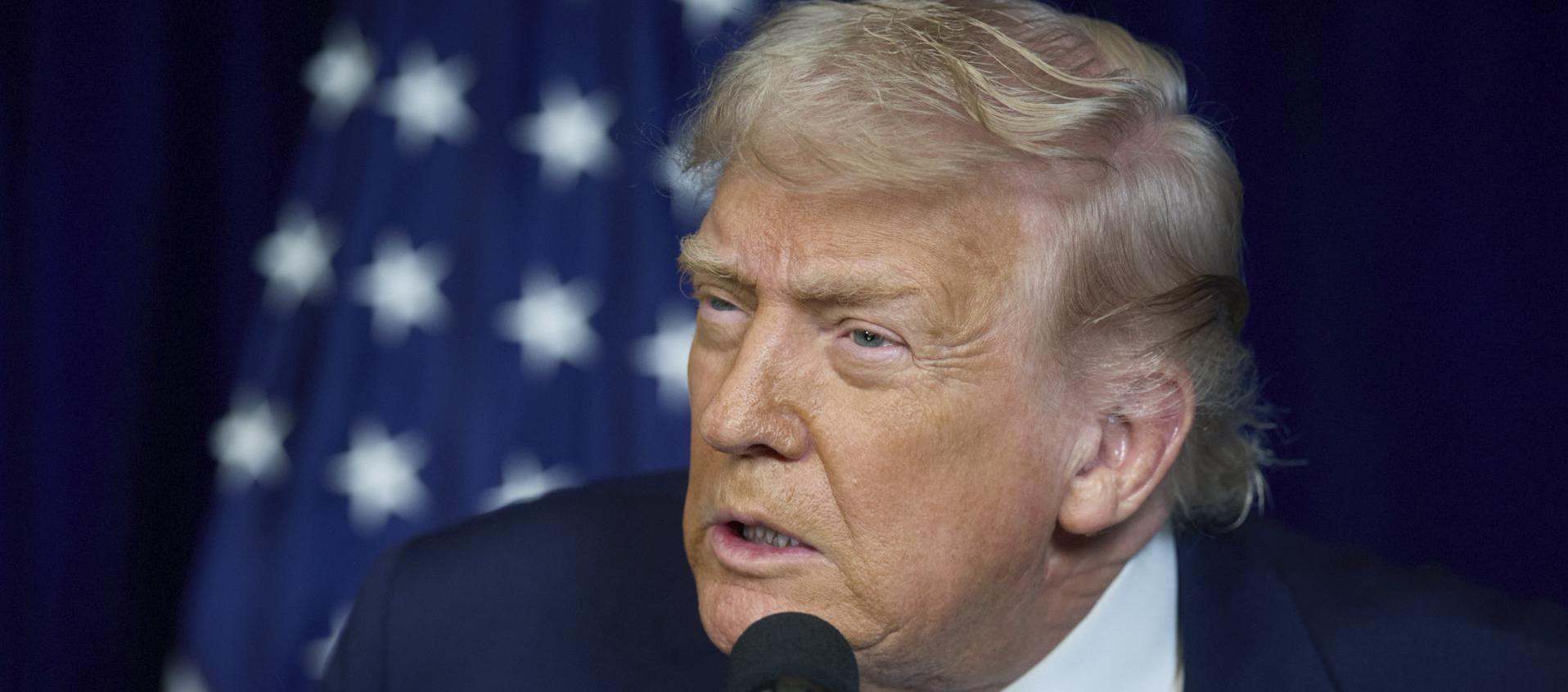 Donald Trump, Presidente de Estados Unidos.