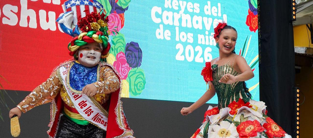 Joshua Ortiz y Sharon Acosta, Reyes Infantiles 2026. 