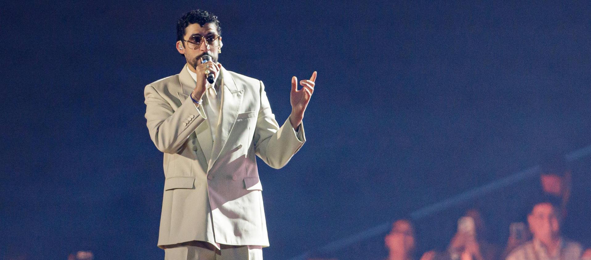 Bad Bunny, cantante puertorriqueño.