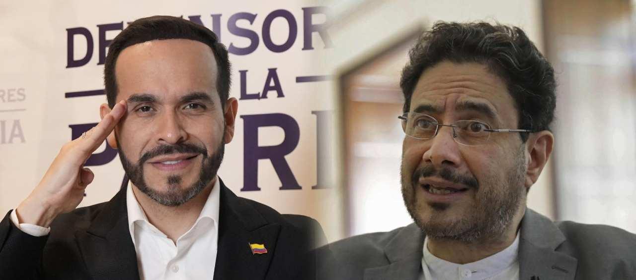 Abelardo De La Espriella e Iván Cepeda.