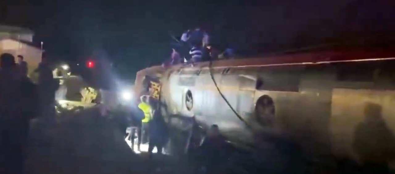 Accidente en España.