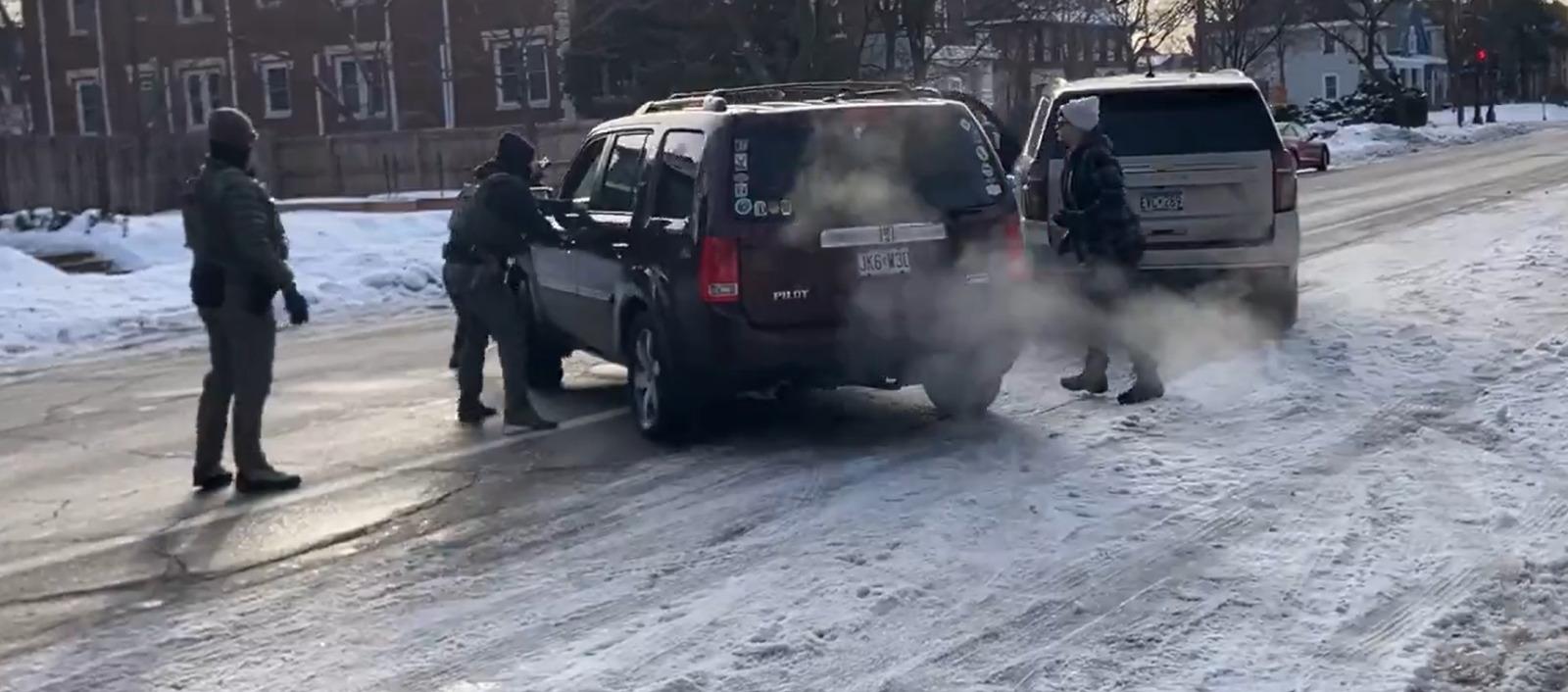 Momento de los disparos.