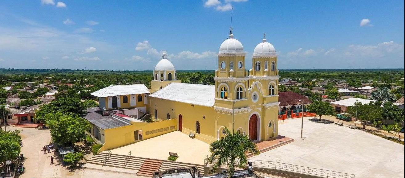 Imagen aérea del municipio de Manatí.