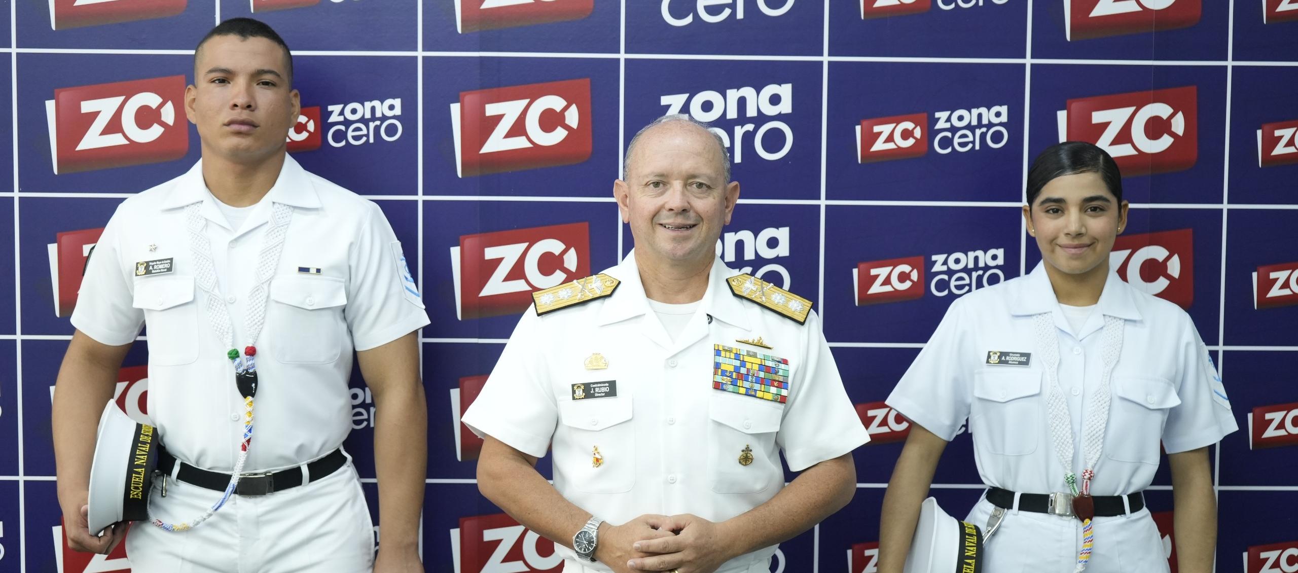 Contralmirante Javier Hernando Rubio Barrera, Director de la Escuela Naval de Suboficiales ‘ARC Barranquilla’. 