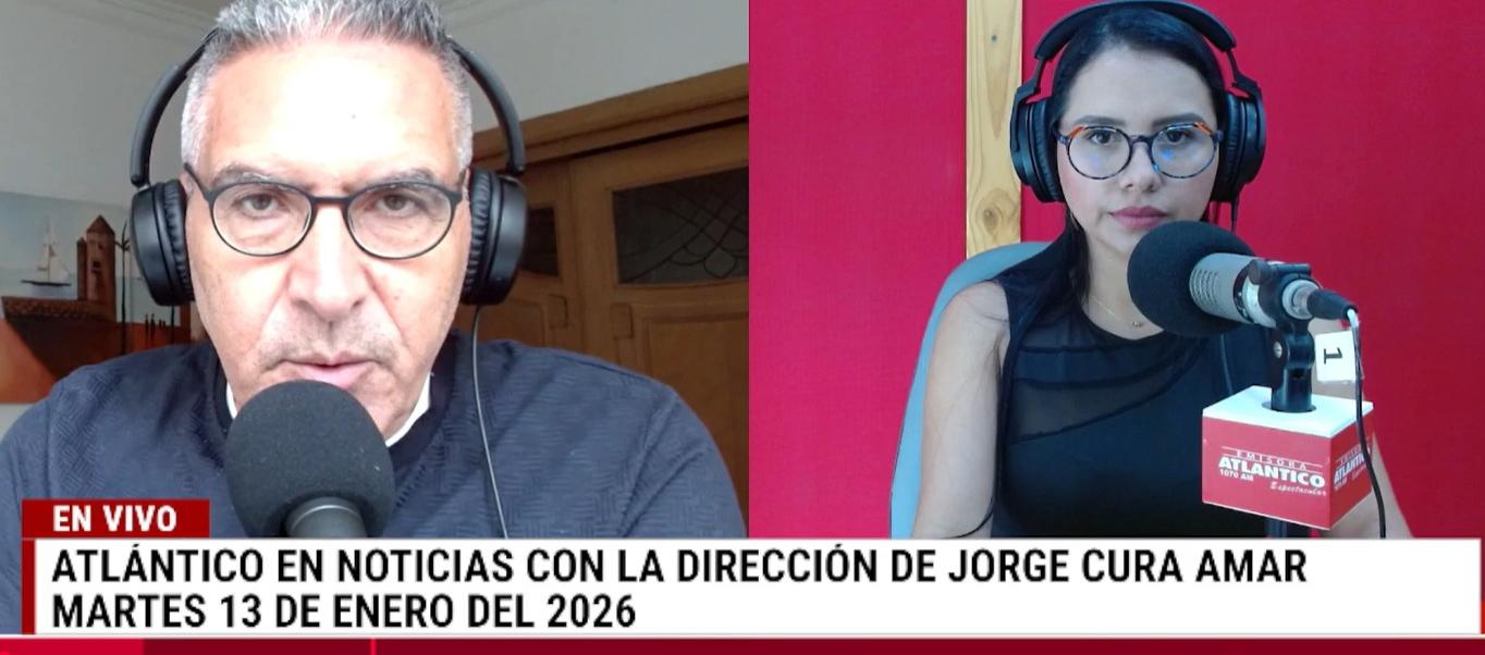 Transmisión de Atlántico en Noticias.