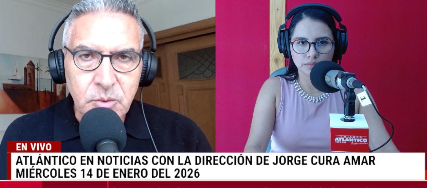 Transmisión de Atlántico en Noticias.