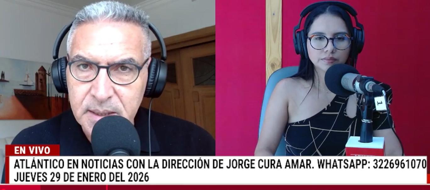 Transmisión de Atlántico en Noticias.