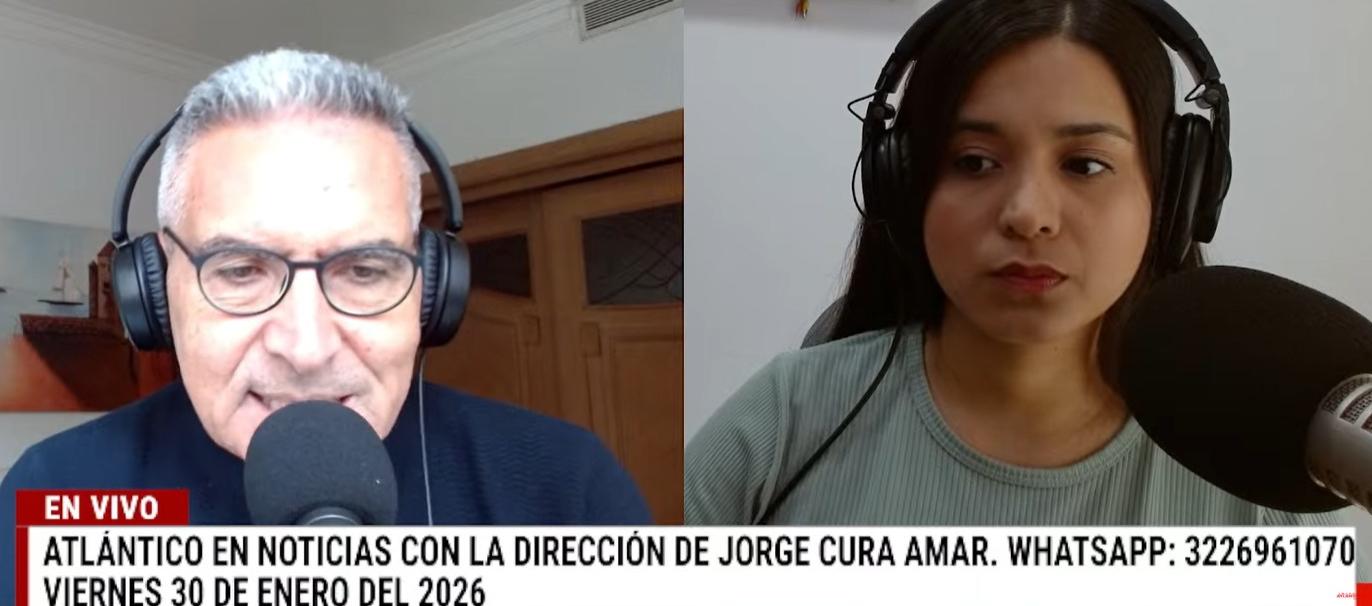 Transmisión de Atlántico en Noticias.
