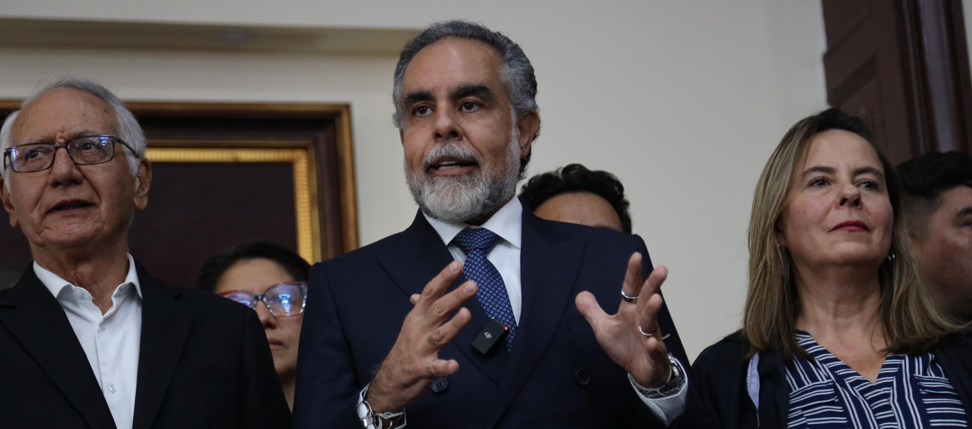 El Ministro del Interior, Armando Benedetti.