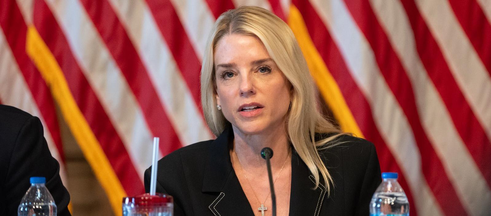 La Fiscal General de Estados Unidos, Pamela Bondi.