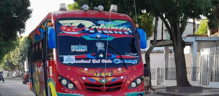 Bus de Cootransoriente.