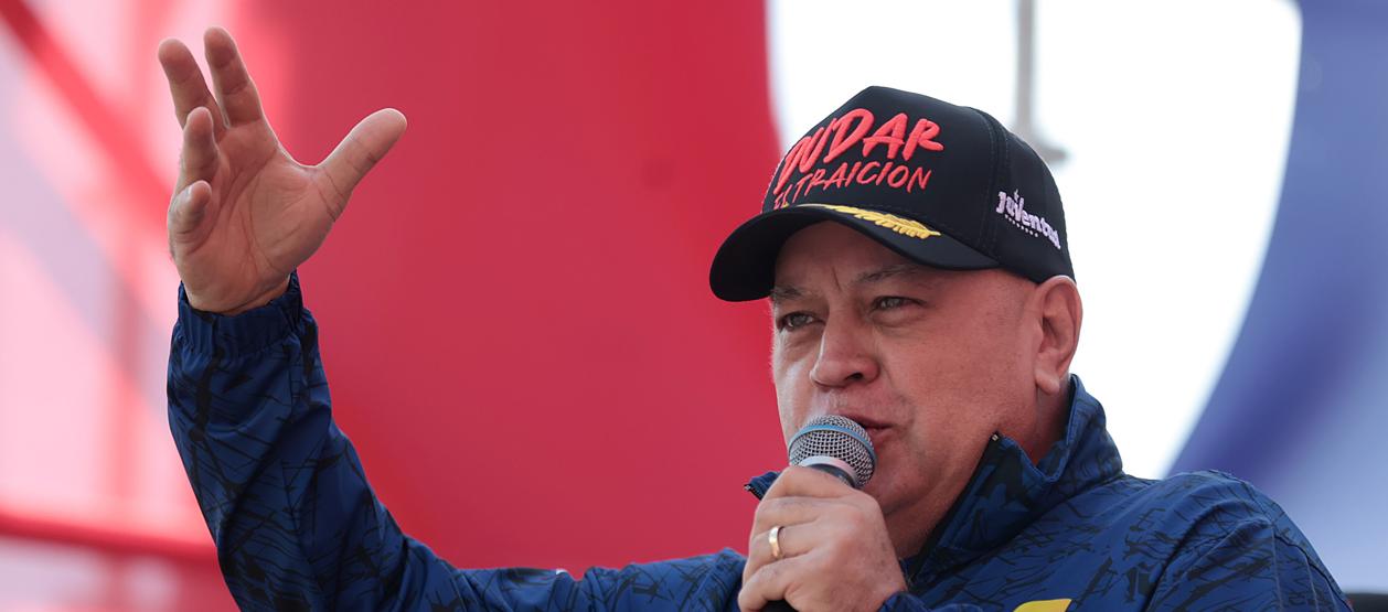 El ministro de Interior de Venezuela, Diosdado Cabello.