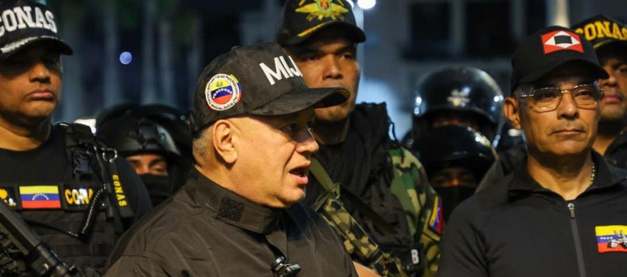 El ministro de Interior y Justicia de Venezuela, Diosdado Cabello.