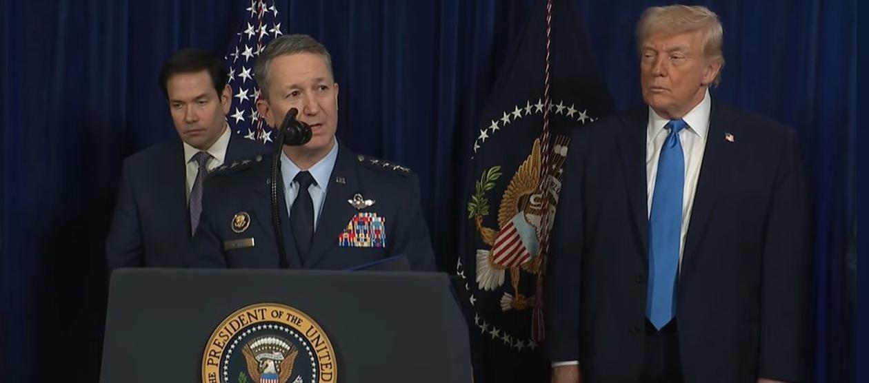 El presidente del Estado Mayor Conjunto estadounidense, Dan Caine.