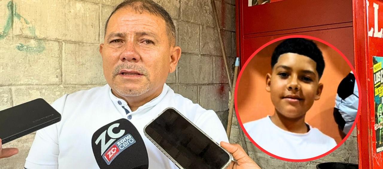 Aniger Hernández Castillo y su hijo Juan Manuel. 