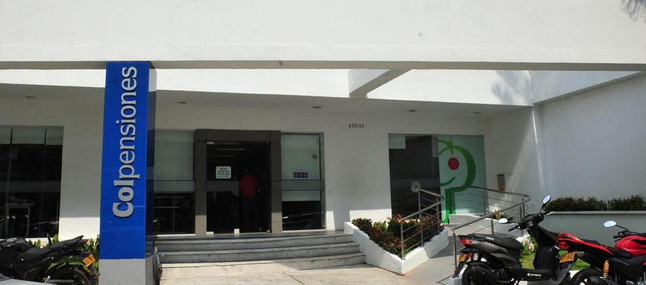 Oficina de Colpensiones.