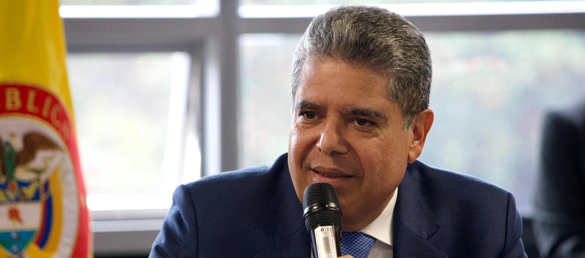 El Contralor General de la República, Carlos Hernán Rodríguez.