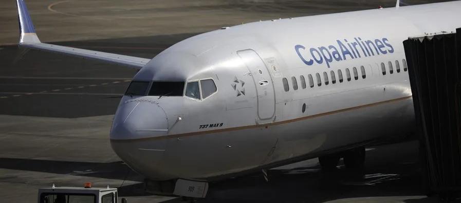 Avión de Copa Airlines. 