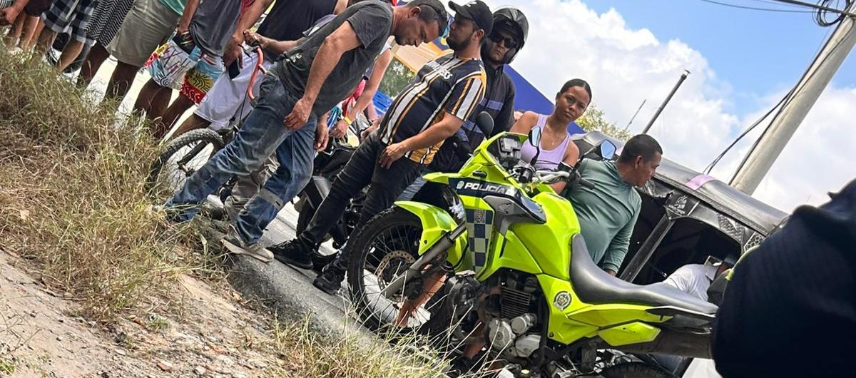 La víctima quedó muerta en el lugar de los hechos. 