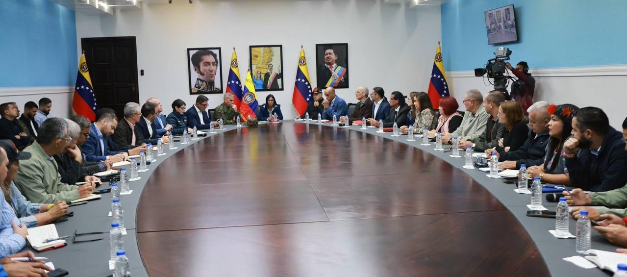 Reunión de altos mandos en Venezuela.