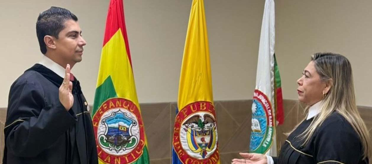 Designan nuevo presidente y vicepresidente del Tribuna Superior de Barranquilla 