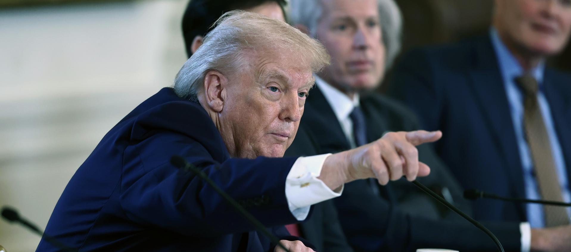 Donald Trump, presidente de Estados Unidos.