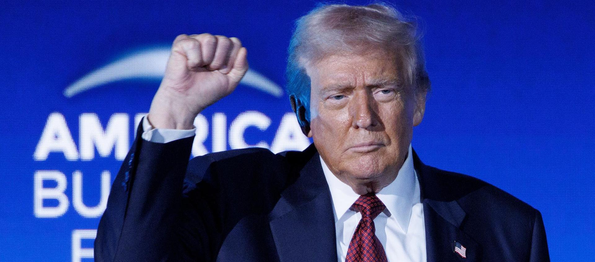 Donald Trump, Presidente de Estados Unidos. 