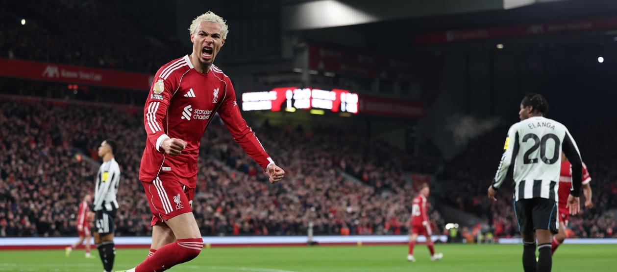 El jugador del Liverpool Hugo Ekitike.