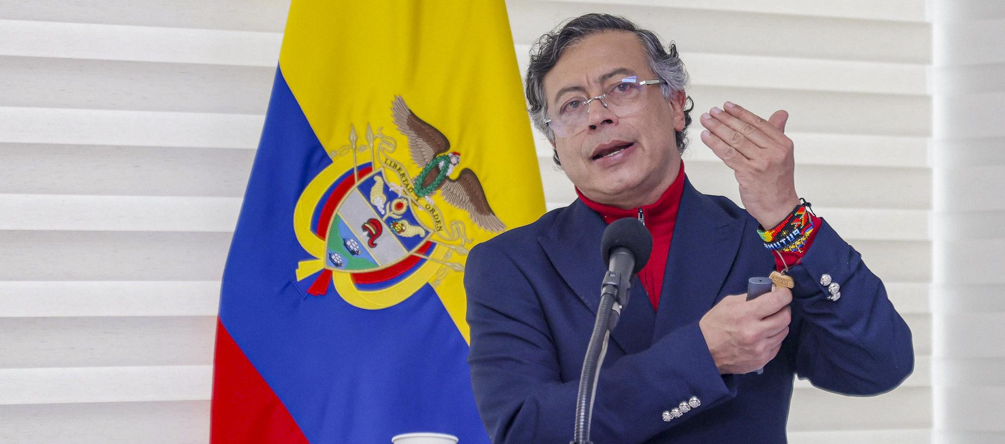 El Presidente Gustavo Petro.